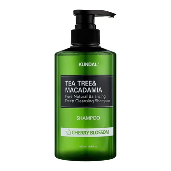 KUNDAL TEA TREE & MACADAMIA plaukų šampūnas, 500 ml