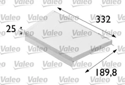 Filtras, salono oras VALEO 698700