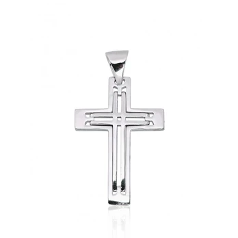 Sidabrinis pakabukas kryželis. Metalas: Sidabras. Praba: 925°