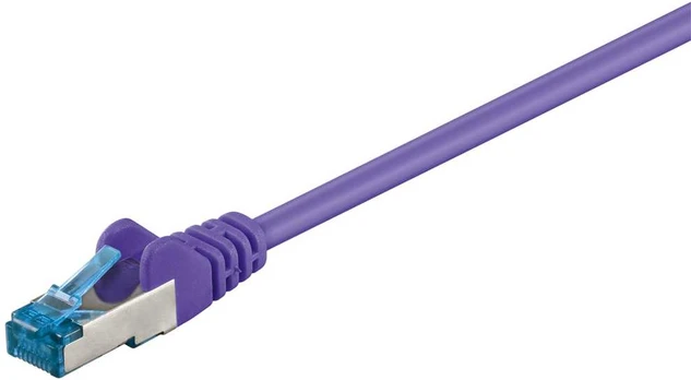 Goobay Kabelis LAN Patchcord CAT 6A S/FTP violetinė 7,5m