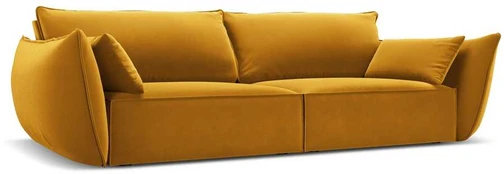 Sofa Kaelle Micadoni MIC 3S, Spalva: Bluvel 68