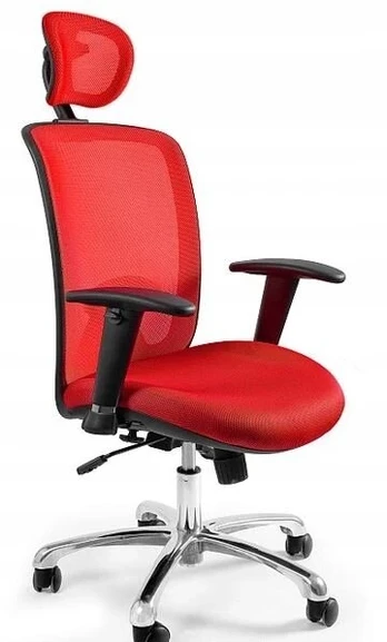 Unique Ergonomiška biuro kėdė Expander Net, raudona