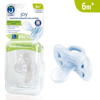 Čiulptukas JBimbi Joy 6m+ Transparent