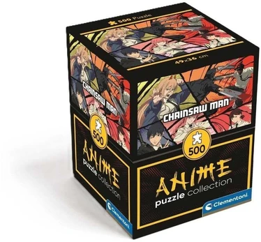 Clementoni CLE puzzle 500 CubesAnime ChainsawMan 35607