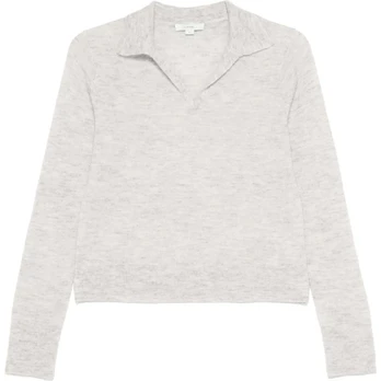 Megztinis moterims, Pilka, Silk blend polo