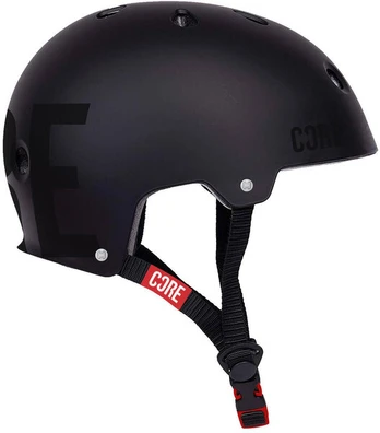 CORE gatvės šalmas, S-M dydis, All Black