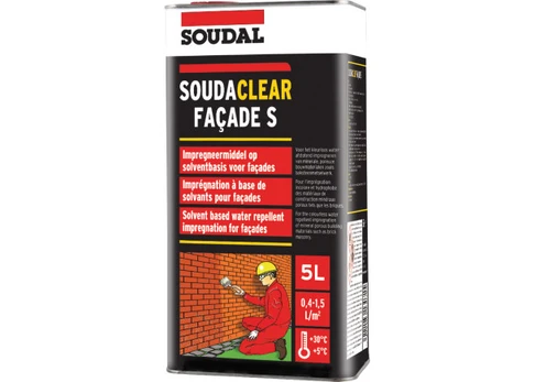 Impregnantas fasadui Soudal SOUDACLEAR FACADE S DFE, 5 l