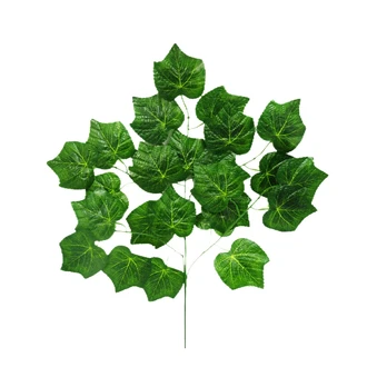 Dirbtinė vynuogės lapų šaką, 70 cm