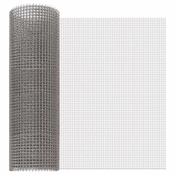 Tinklinis ekranas 40 x 500 cm 3 Mesh Nerūdijantis plienas 201