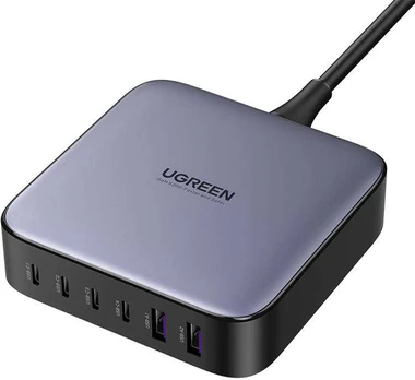 UGREEN, Desktop charger, 2xUSB-A, 4xUSB-C, GaN, 200W