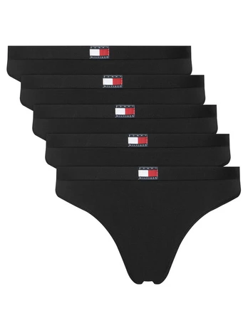 Tommy Hilfiger Stringų komplektas UW0UW05642 Juoda