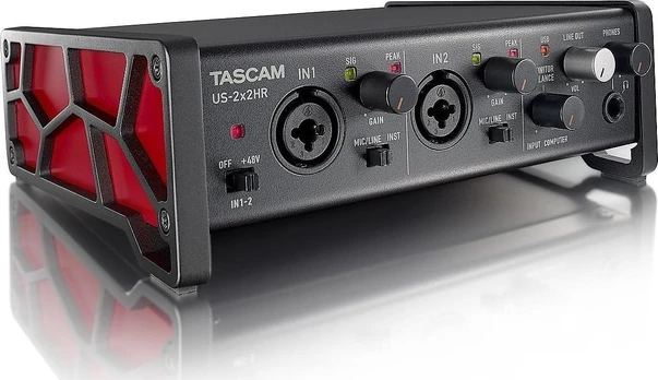 Tascam US-2X2HR recording audio interface