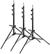 Manfrotto light stand set 1004BAC-3 kaina