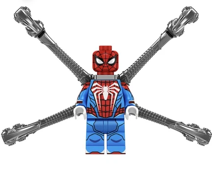 Konstruktorius Spider Man figūrėlė HeroBricks, 9cm