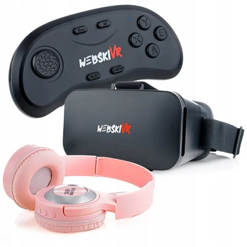 Webski Virtuali realybė 3d Vr akiniai su pulteliu