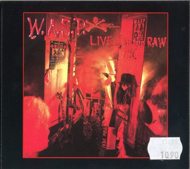 CD Digipak W.A.S.P. – Live... In The Raw (naudota)