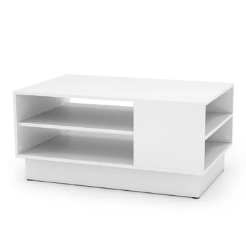 Bonideco Select Kavos staliukas 86x56x41cm., baltos spalvos