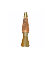 Lava lempa Itotal Gold Glitter kaina