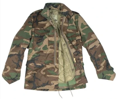 Mil-Tec Vaikiška striukė US M65, WOODLAND