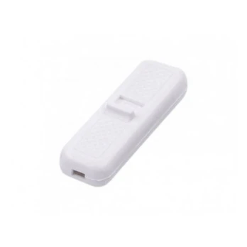 Jungiklis ant laido 2A/250V baltas