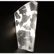 Sieninis šviestuvas "Bloom white-leaf silver