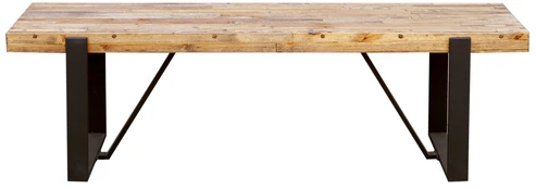 Bench IRONBRIDGE 150x40xH46cm, pine kaina