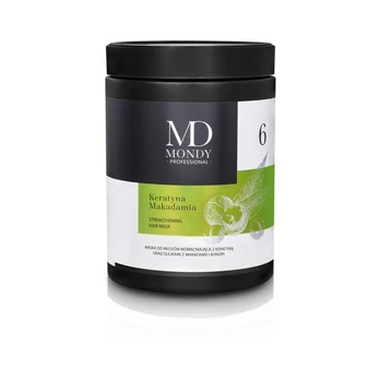 Mondy Keratin Macadamia mask 1000ml Atkuriamoji plaukų kaukė