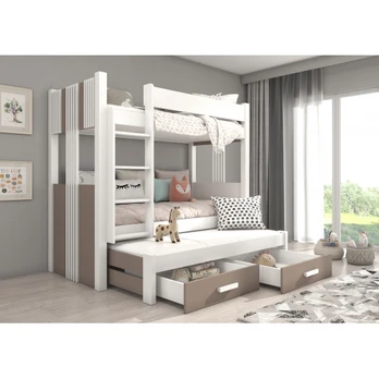 Three-poster bunk bed ARTEMA 200x90