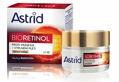 Dieninis kremas nuo raukšlių Astrid Bioretinol OF10 50 ml
