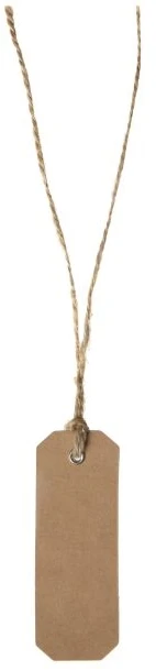 Santex Natūralūs dovanų etiketės, 12 vnt.