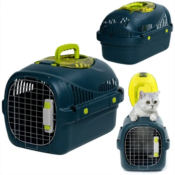 Transporteris katėms Peluvio Safy Navy - transportavimo narvas