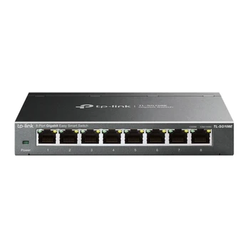 TP-LINK 8 Prievadų Gigabitinis Smart Komutatorius (TL-SG108E)