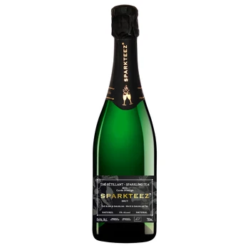 Putojantis arbatos gėrimas SPARKTEEZ BRUT DARJEELING WHITE TEA, ekologiškas