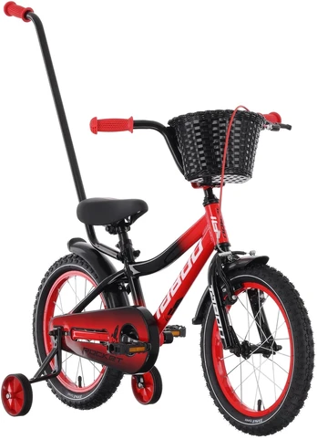 Dviratis Tabou Rocket 16 juodas-red