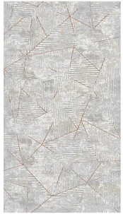 Kilimas Domoletti Millenium E635APMC28, pilkas, 150 cm x 80 cm