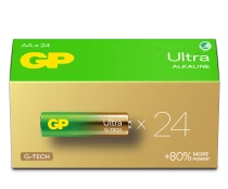 GP - 15A LR06 AA Powercase (24-Pack) - High-Performance Alkaline Batteries kaina