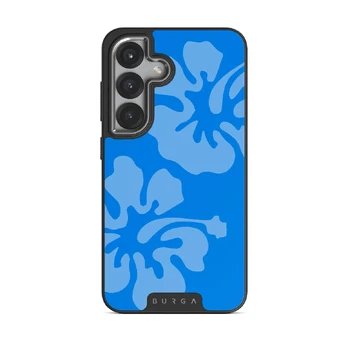 Lagoon - Samsung Galaxy S25 Case, Elite Dark (Magnetic) / Silver