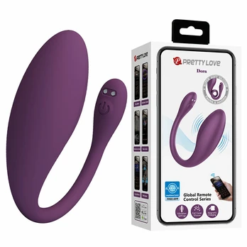Pretty Love Dora App-Controlled Intimate Device, USB, 12 Modes, 10.2cm