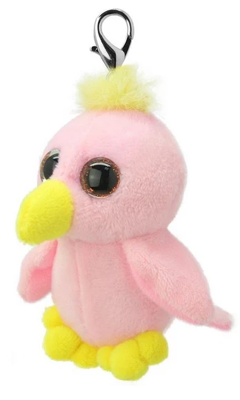 Pliušinis žaislas Wild Planet Cockatoo 53446, rožinis, 8 cm