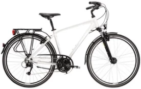 Dviratis turistinis Kross Trans 4.0, 28 ", L rėmas, baltas kaina