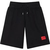 HUGO Sportiniai šortai G01183 S Juoda Regular Fit
