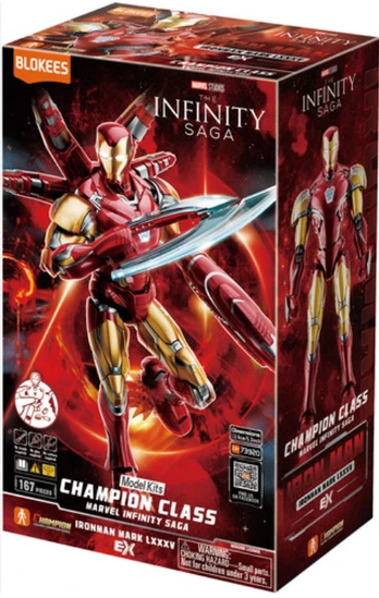 Blokees transformeris Marvel Hero - Champion Class Iron Man MK85, 73920