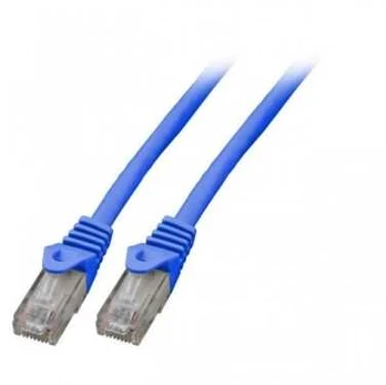 Mercodan Patchkabel KAT6 UTP, Bl?, 1,0m, Halogenfri, 2x4xAWG24