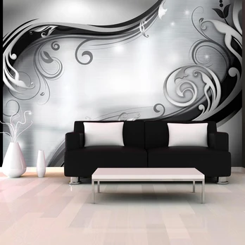 Artgeist Fototapetas - Pilkas wall