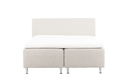 "Continental lova" stalas 180x200 - Sidabrinė/Beige