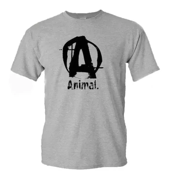 Universal Animal Basic Logo Tee Marškinėliai pilki