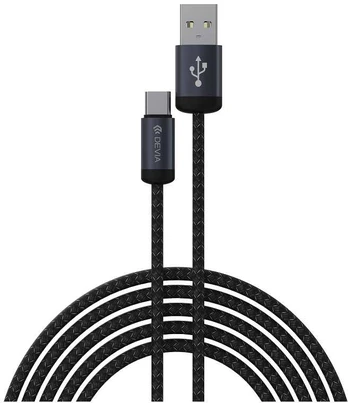 Devia cable Gracious EC649 USB - USB-C 1,0 m 2A juodas