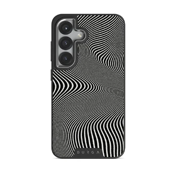 Aftershock - Samsung Galaxy S25 Case, Elite Dark (Magnetic) / Silver