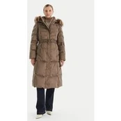 Guess Pūkinė striukė W5BL29 W2802 Chaki Regular Fit