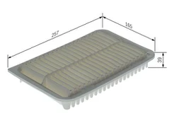 Oro filtras BOSCH F026400659 kaina